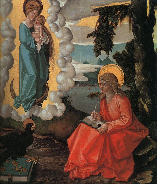 Hans Baldung Grien Saint John on Patmos Germany oil painting art